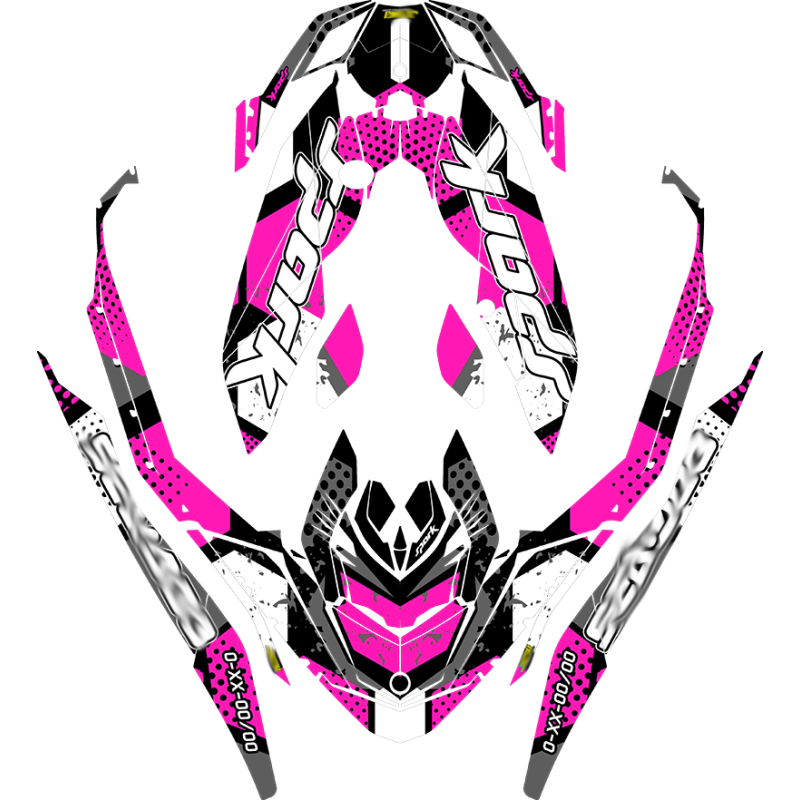 Kit adhesivos Seadoo SPARK - HEXAGON