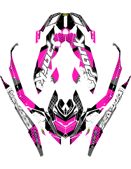 Kit adhesivos Seadoo SPARK - HEXAGON