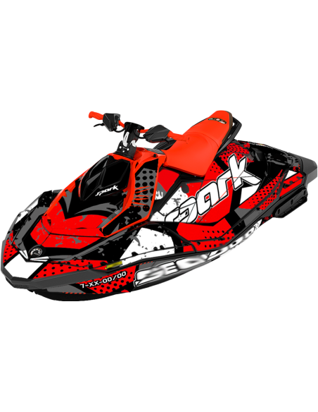 Kit adhesivos Seadoo SPARK - HEXAGON