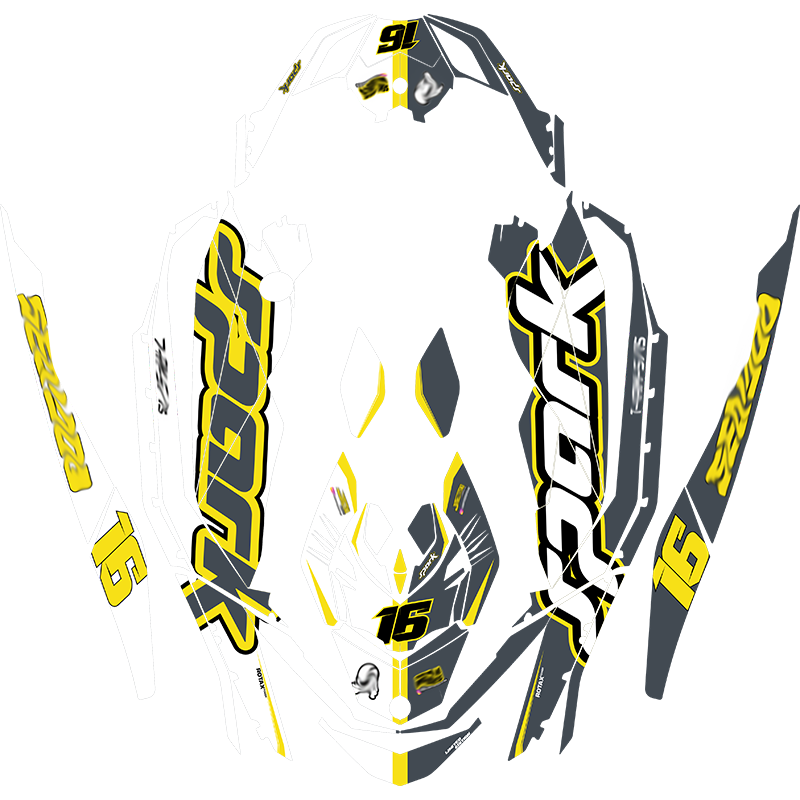 Kit adhesivos Seadoo SPARK - DUAL