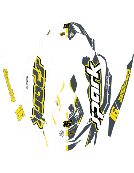 Kit adhesivos Seadoo SPARK - DUAL