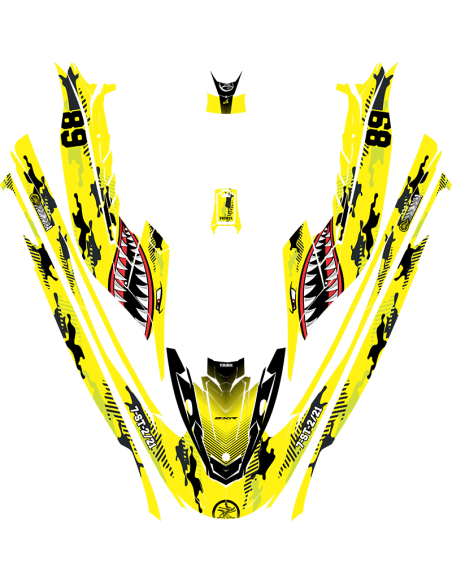 Kit adhesivos Yamaha EX - SHARK CAMO