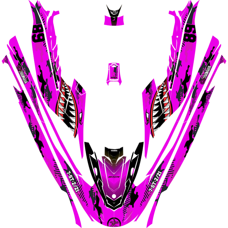 Kit adhesivos Yamaha EX - SHARK CAMO