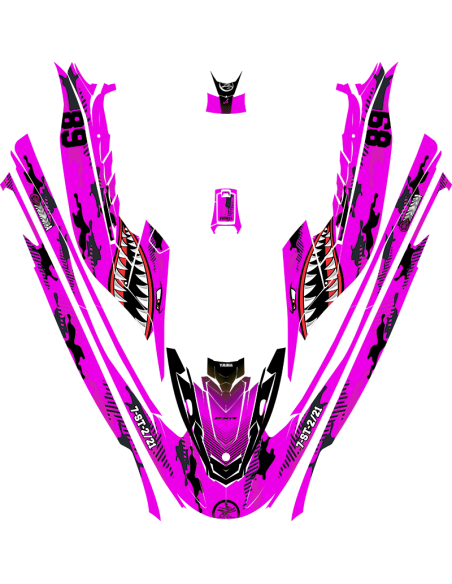 Kit adhesivos Yamaha EX - SHARK CAMO