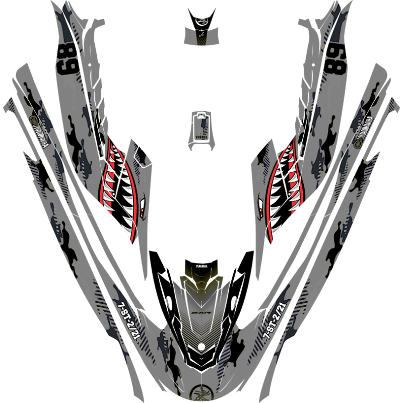 Kit adhesivos Yamaha EX - SHARK CAMO