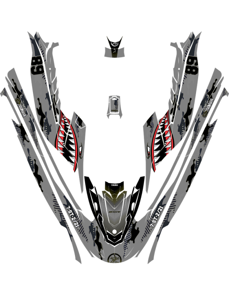 Kit adhesivos Yamaha EX - SHARK CAMO