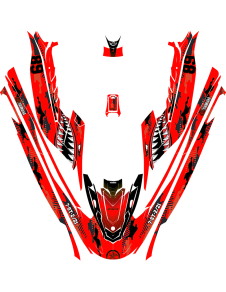 Kit adhesivos Yamaha EX - SHARK CAMO