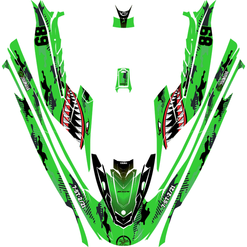 Kit adhesivos Yamaha EX - SHARK CAMO