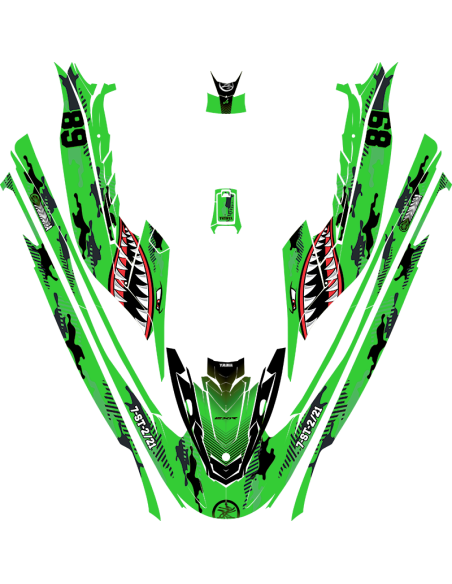 Kit adhesivos Yamaha EX - SHARK CAMO