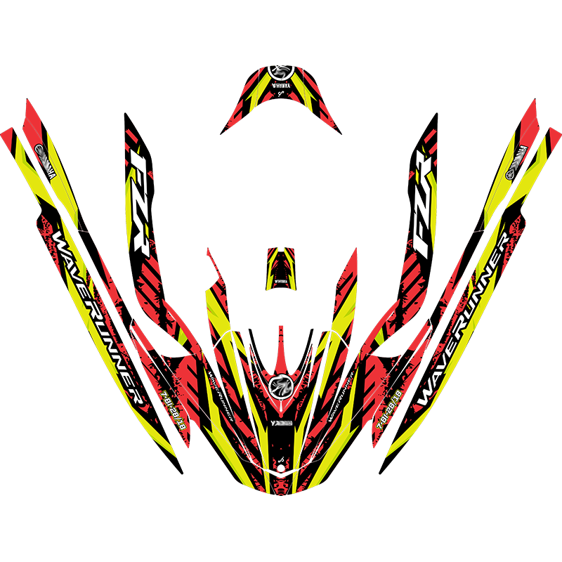 Kit adhesivos Yamaha FZR - TRAMBOLIK