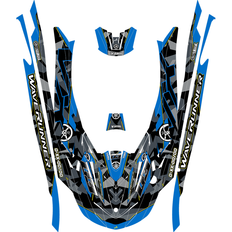 Kit adhesivos Yamaha VX 4GEN - GEOMETRIC RACE