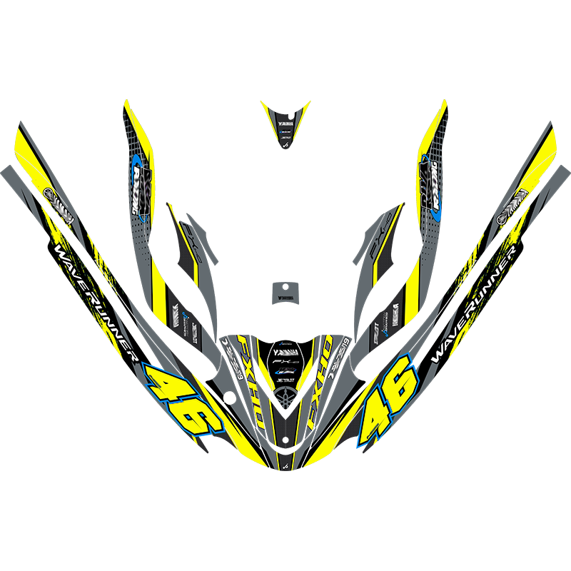 Kit adhesivos Yamaha FX 2GEN - RACING V1.1