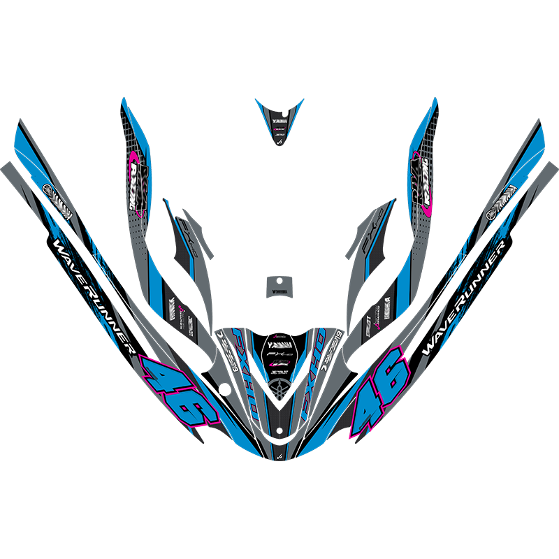 Kit adhesivos Yamaha FX 2GEN - RACING V1.1