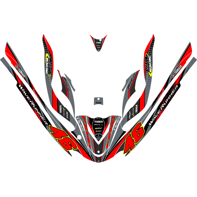 Kit adhesivos Yamaha FX 2GEN - RACING V1.1