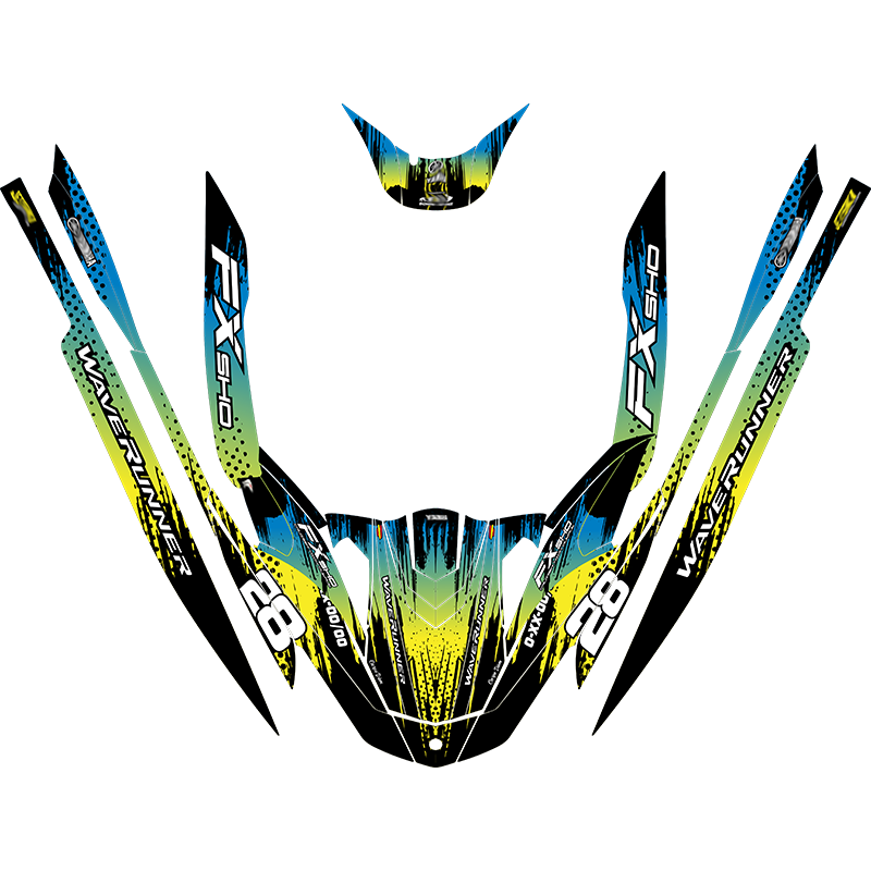 Kit adhesivos Yamaha FX 3GEN - FUSION RUSH