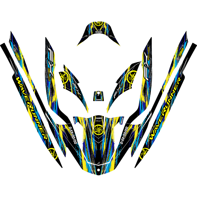 Kit adhesivos Yamaha FX 3GEN - ELECTRIC FLUX