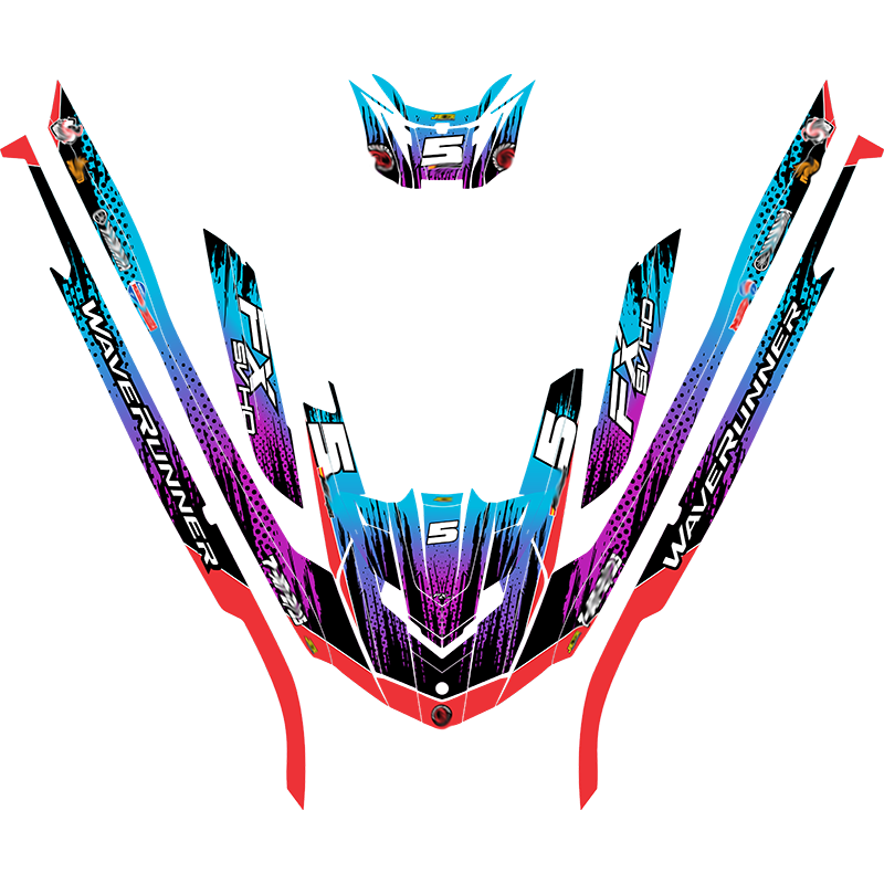 Kit adhesivos Yamaha FX 4GEN - FUSION RUSH