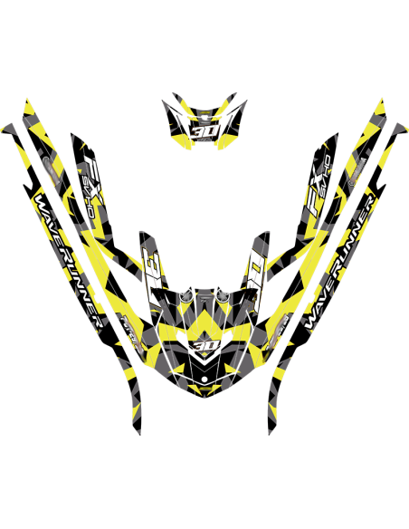Kit adhesivos Yamaha FX 4GEN - ABSTRACT CAMO