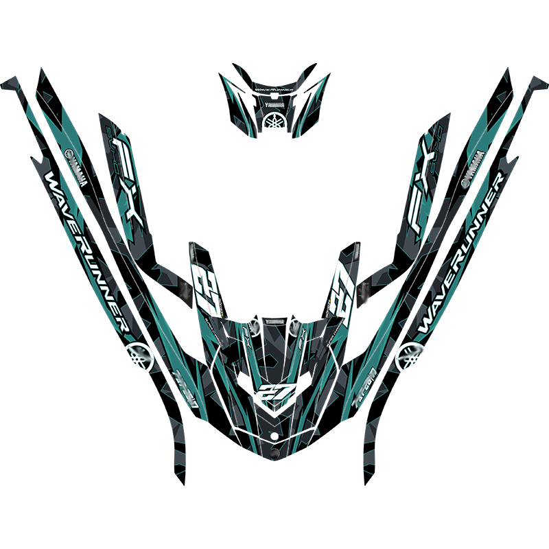 Kit adhesivos Yamaha FX 4GEN - TRAMBOLIK V2