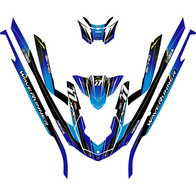 Kit adhesivos Yamaha FX 4GEN - RACING V1.1