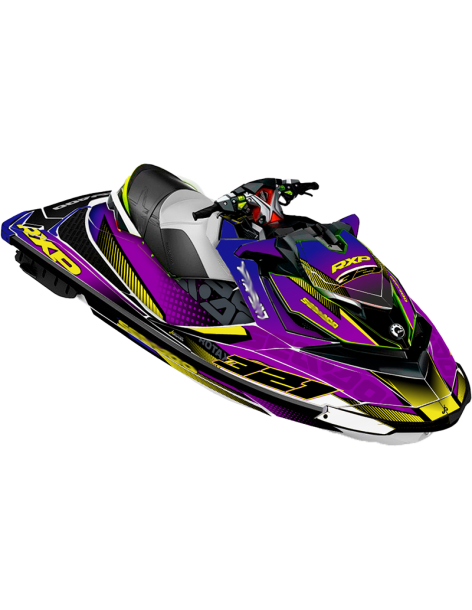 Kit adhesivos Seadoo RXP 2GEN - NEON VORTEX