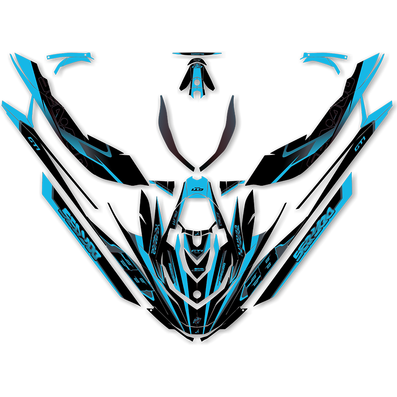 Kit adhesivos Seadoo GTI 2GEN - RACING V1.1