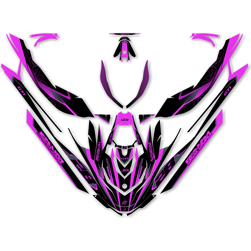 Kit adhesivos Seadoo GTI 2GEN - RACING V1.1