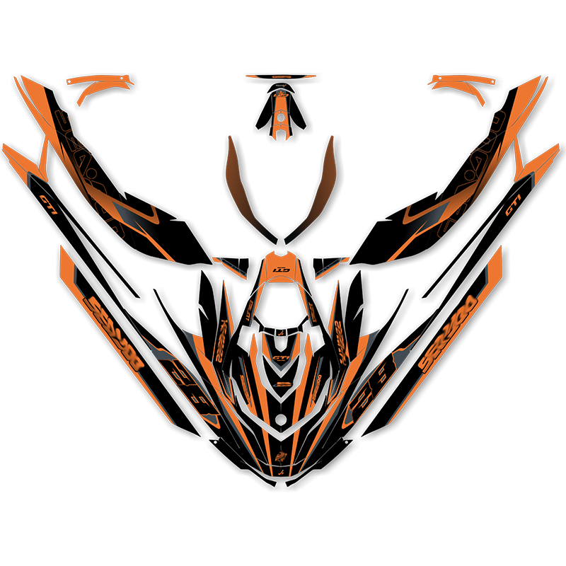 Kit adhesivos Seadoo GTI 2GEN - RACING V1.1