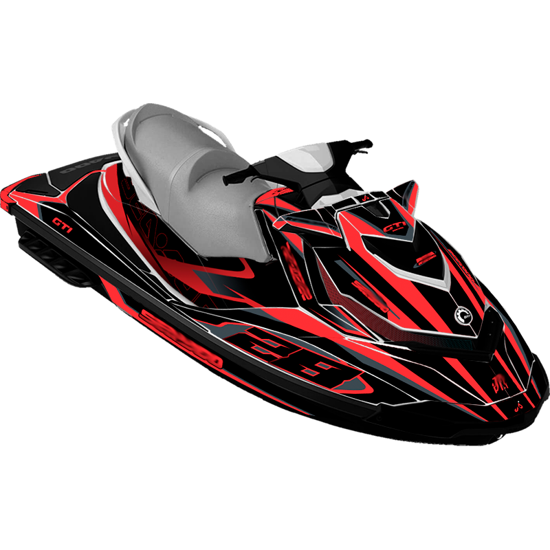 Kit adhesivos Seadoo GTI 2GEN - RACING V1.1