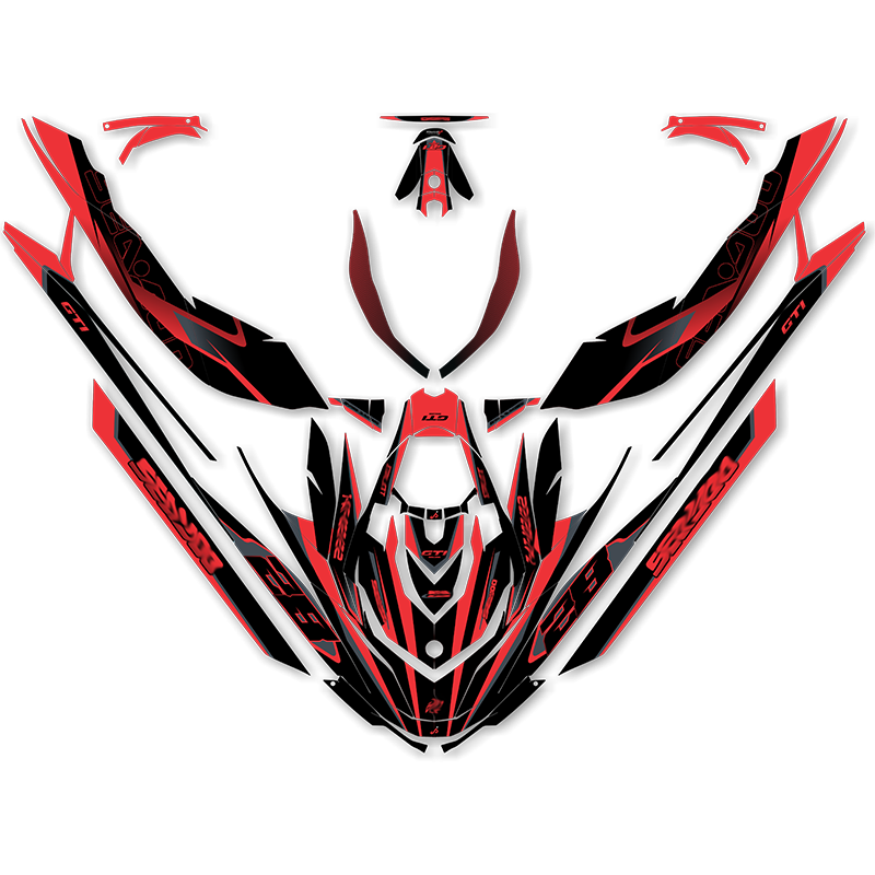 Kit adhesivos Seadoo GTI 2GEN - RACING V1.1