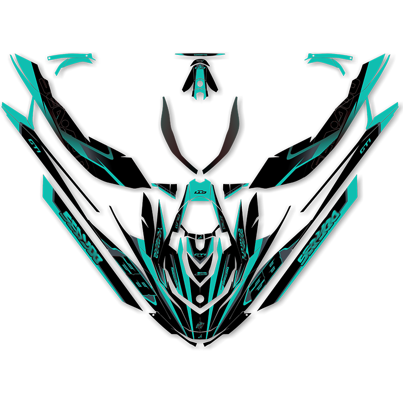 Kit adhesivos Seadoo GTI 2GEN - RACING V1.1