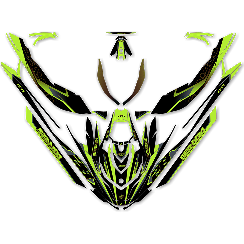 Kit adhesivos Seadoo GTI 2GEN - RACING V1.1