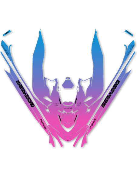 Kit adhesivos Seadoo RXT 3GEN - SUNSET WAVE