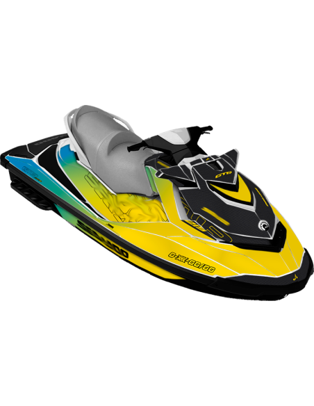 Kit adhesivos Seadoo GTI 2GEN - CARBON SUNSET