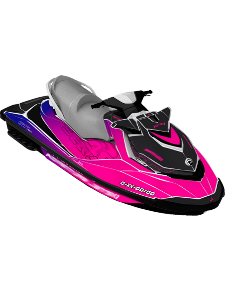 Kit adhesivos Seadoo GTI 2GEN - CARBON SUNSET
