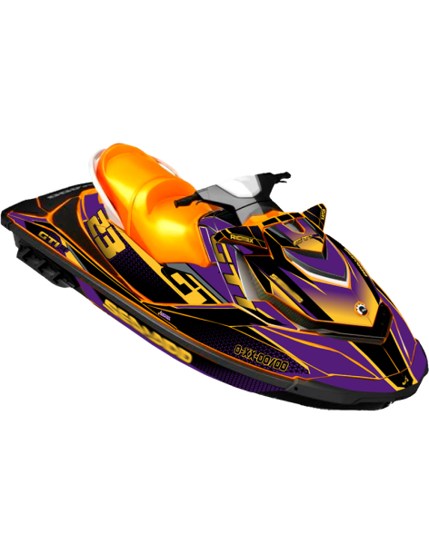 Kit adhesivos Seadoo GTI 2GEN - PRISMA R