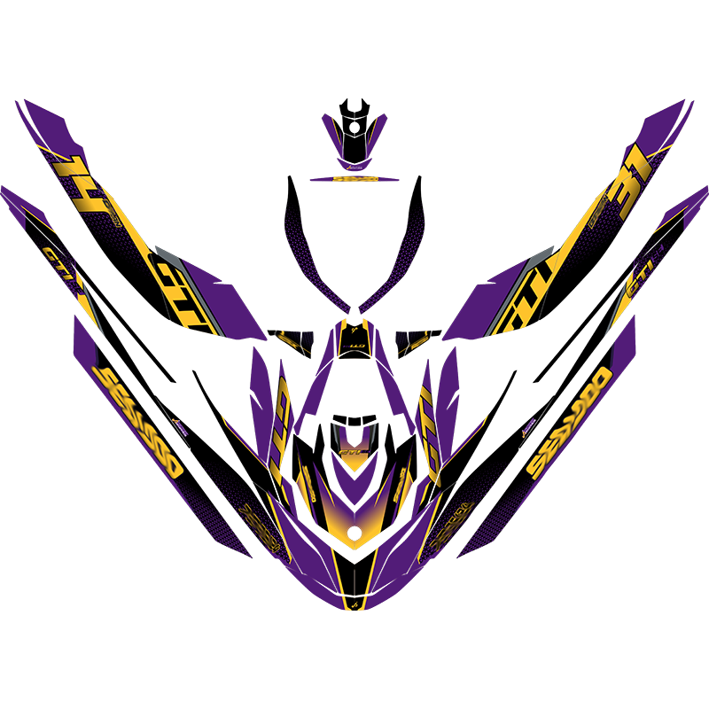 Kit adhesivos Seadoo GTI 2GEN - PRISMA R